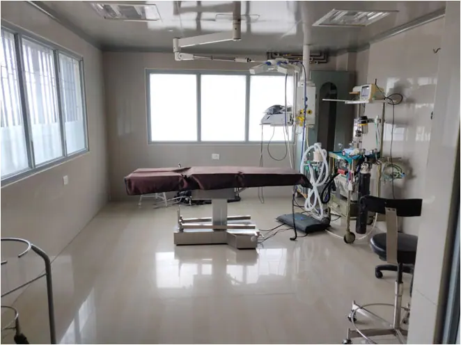 RR Hospital infrastructure